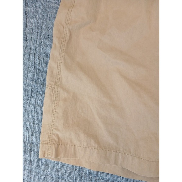 The North Face Brown Chino Shorts Size 40 Canvas Camping Hiking Button Fly - Picture 3 of 8